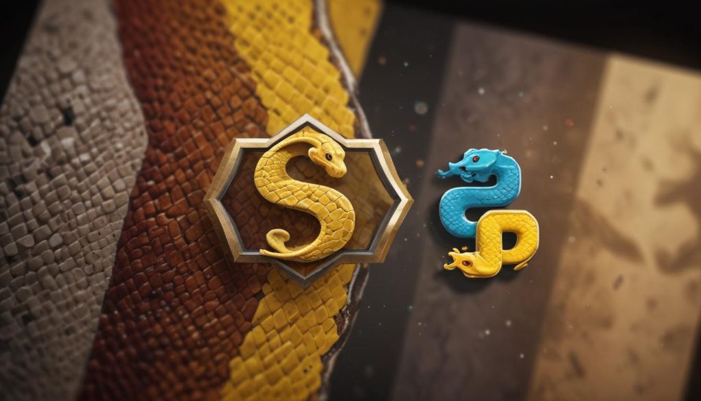 Terazide dengede duran Python ve JavaScript logolarını gösteren grafik.