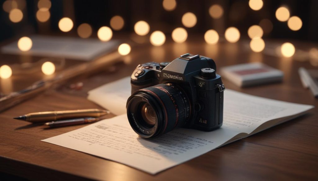 SEO için optimize edilmiş görsel alt metin yazma sürecini gösteren illüstratif rehber.